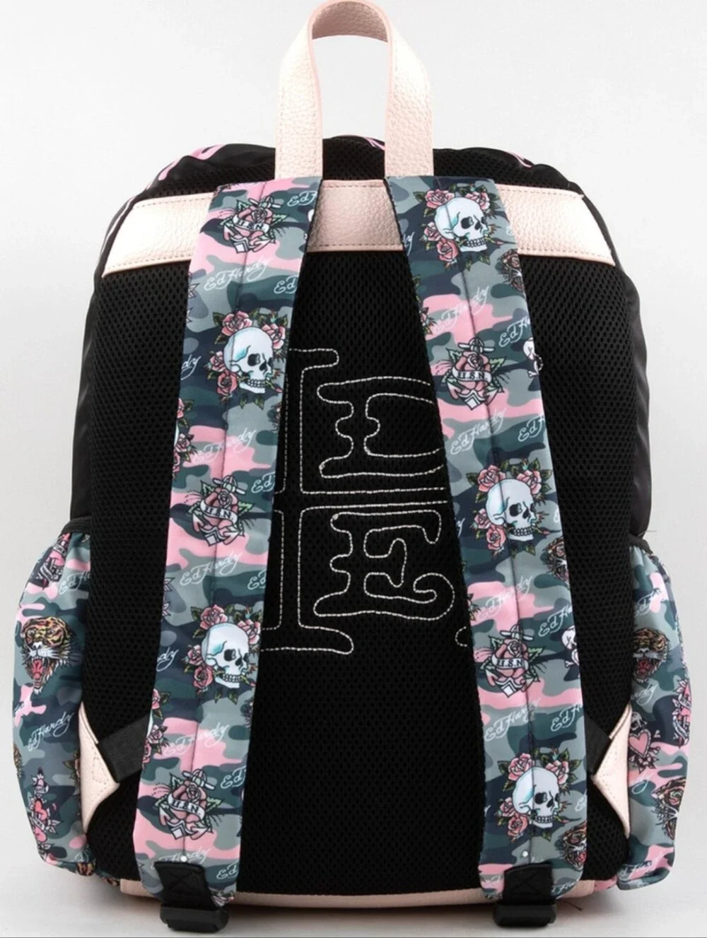 ED HARDY Abby Womens Backpack Pink Camo Brand New With Tags